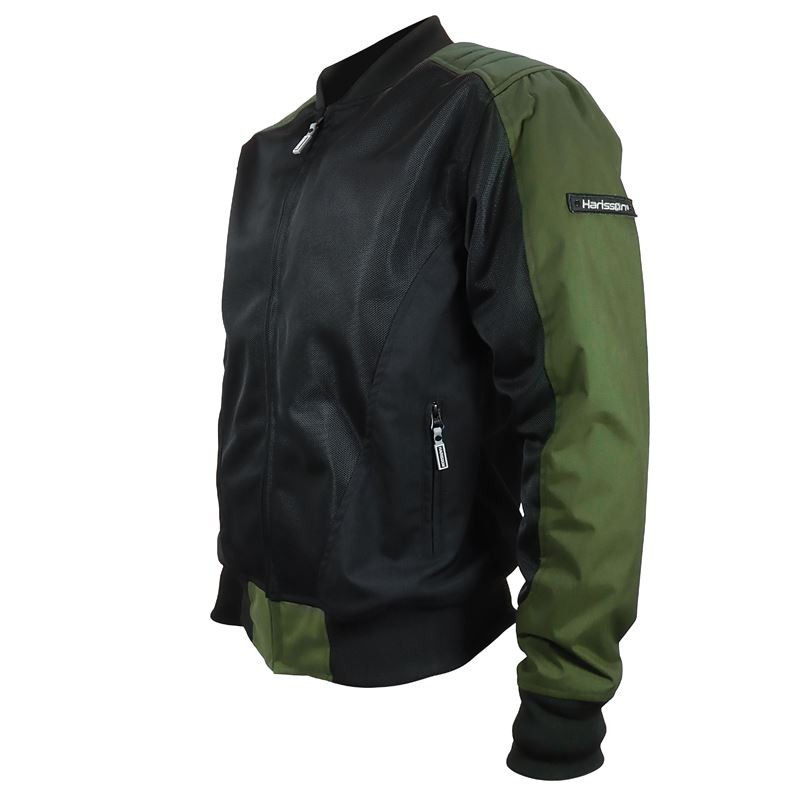 Blouson CAMARO Mesh Noir/Kaki S